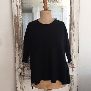 Subtle Luxury Cashmere sweater, Black, XS/S